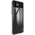 IMAK Air II Pro Drop-Proof Wear Resistant PC Crystal Cover Shell (Upper Cover + Lower Cover) for Samsung Galaxy Z Flip3 5G