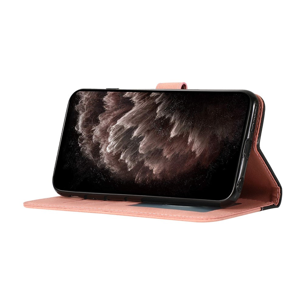 Anti-Drop Dual Color Anti-Scratch Wallet Design Leather Phone Case with Stand and Strap for Samsung Galaxy S20 Ultra