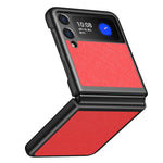 Hårdt PC-cover med krydstekstur til Samsung Galaxy Z Flip3 5G