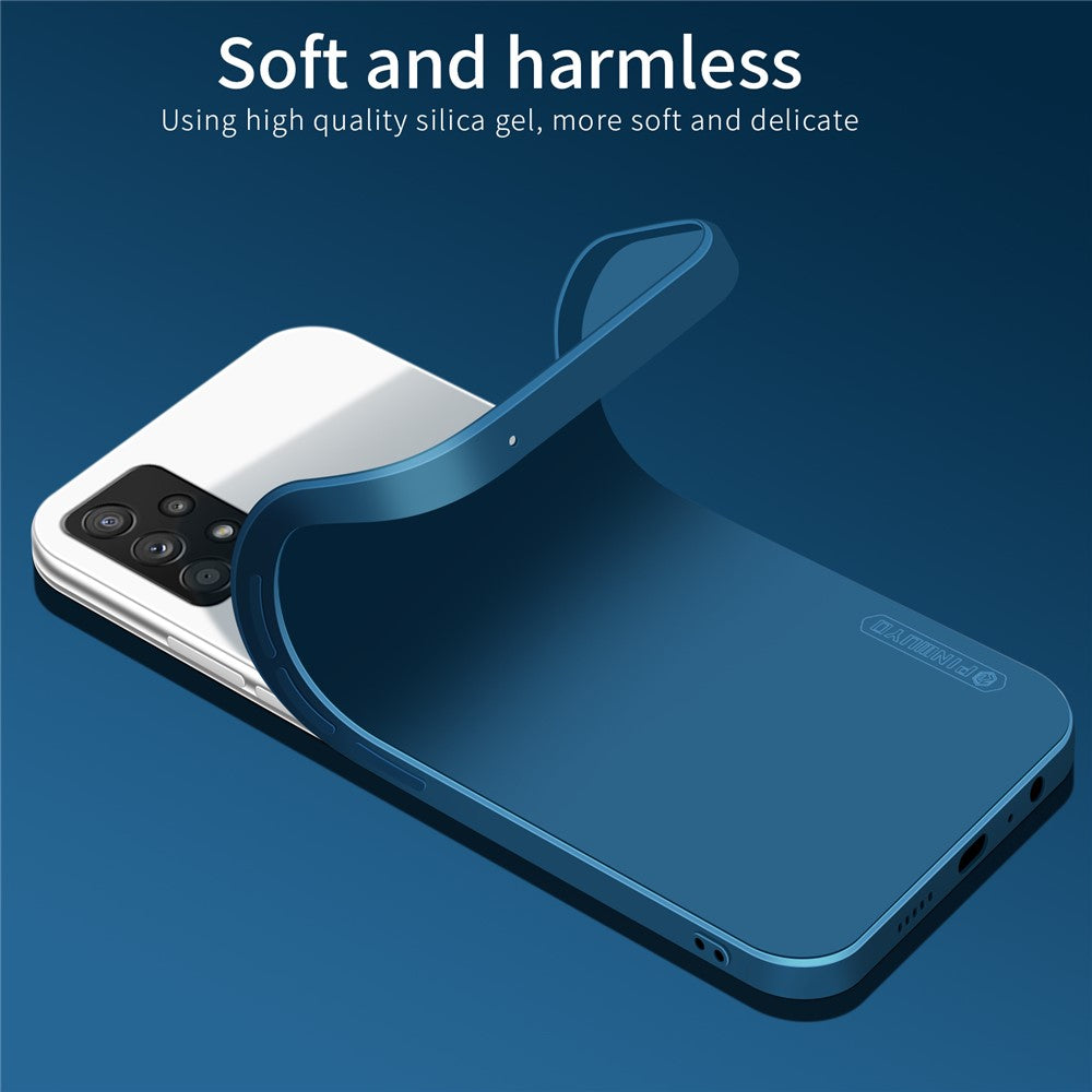 Silkeblød touch, blød silikone, præcise udskæringer, slankt beskyttende, stødsikkert cover til Samsung Galaxy A72 5G / 4G