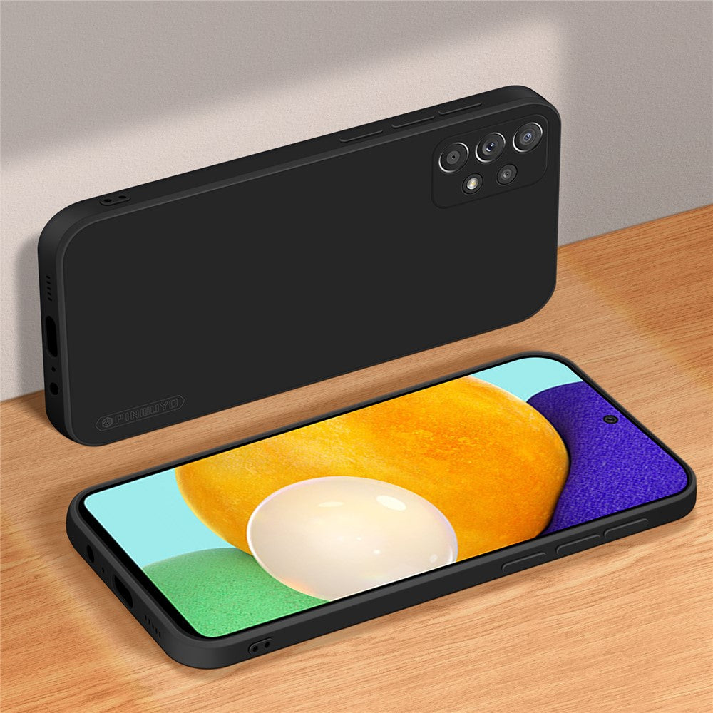 Silkeblød touch, blød silikone, præcise udskæringer, slankt beskyttende, stødsikkert cover til Samsung Galaxy A72 5G / 4G