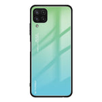 Farvegradient Anti-ridse Glas + TPU Cover til Samsung Galaxy M32 (Global version)