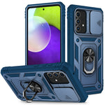 Hybridtelefoncover med kameradæksel, støttefod og kortholder til Samsung Galaxy A52s 5G/A52 4G / 5G