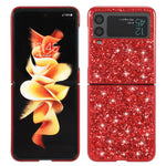 Glittery Electroplating Hard PC Phone Cover Protective Case for Samsung Galaxy Z Flip3 5G