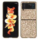 Glittery Electroplating Hard PC Phone Cover Protective Case for Samsung Galaxy Z Flip3 5G