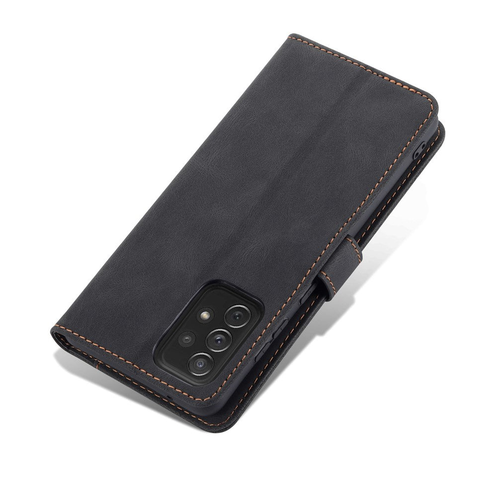 AZNS Shock-Absorbed Leather Phone Cover + Soft TPU Inner Shell for Samsung Galaxy A52 5G/4G/A52s 5G