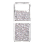 Scratch-Resistant Anti-Drop Stylish Rhinestone Decor Shiny Phone Case for Samsung Galaxy Z Flip3 5G