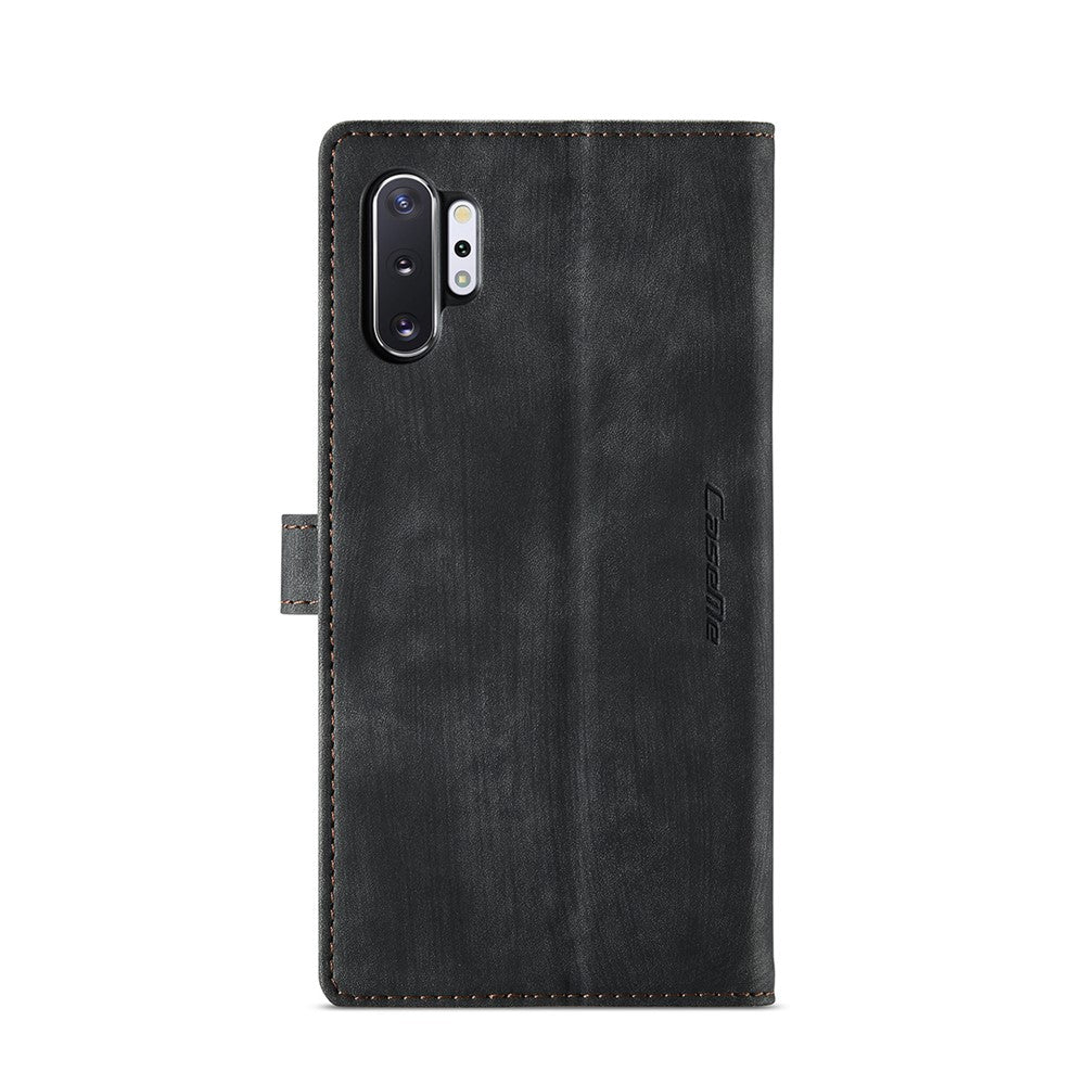For Samsung Galaxy Note 10 Plus / Note 10 Plus 5G Phone Cases with Strap CASEME C30 Zipper Multiple Card Holder PU Leather Cover
