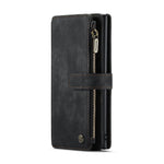 For Samsung Galaxy Note 10 Plus / Note 10 Plus 5G Phone Cases with Strap CASEME C30 Zipper Multiple Card Holder PU Leather Cover