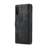 For Samsung Galaxy Note 10 Plus / Note 10 Plus 5G Phone Cases with Strap CASEME C30 Zipper Multiple Card Holder PU Leather Cover