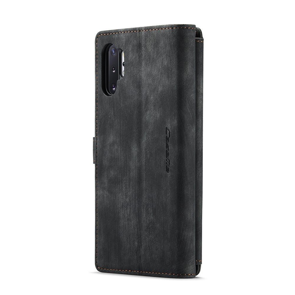 For Samsung Galaxy Note 10 Plus / Note 10 Plus 5G Phone Cases with Strap CASEME C30 Zipper Multiple Card Holder PU Leather Cover