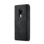Til Samsung Galaxy S9+ telefonetuier med rem CASEME C30 lynlås, flere kortlommer i PU-læder