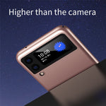 Ultra-thin Electroplating Hard PC Phone Case Cover for Samsung Galaxy Z Flip3 5G