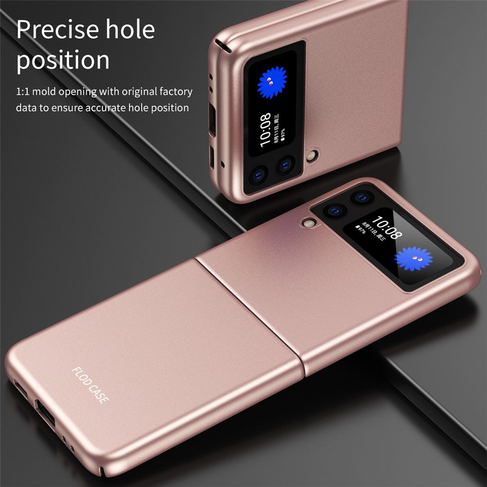 Ultra-thin Electroplating Hard PC Phone Case Cover for Samsung Galaxy Z Flip3 5G