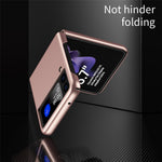 Ultra-thin Electroplating Hard PC Phone Case Cover for Samsung Galaxy Z Flip3 5G
