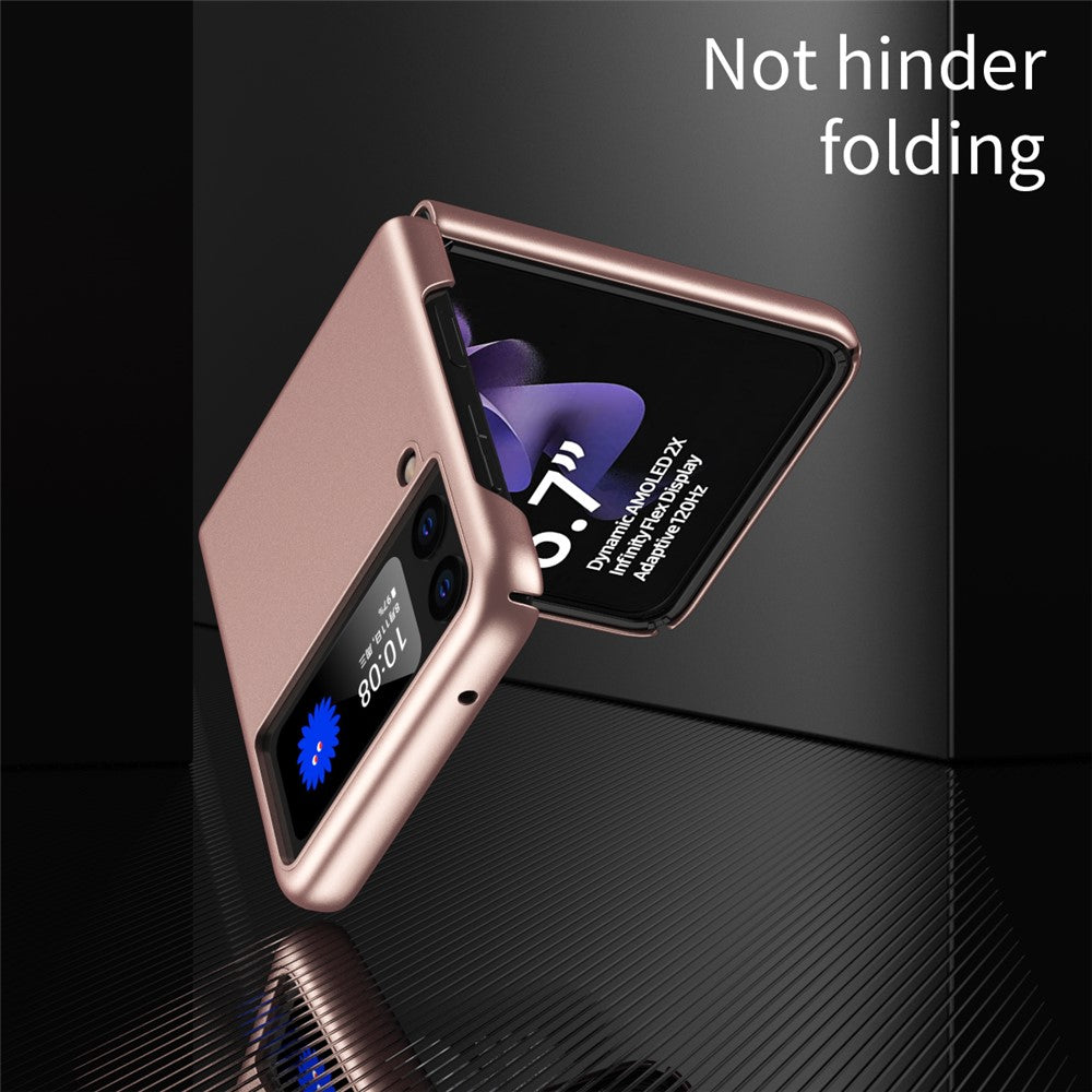 Ultra-thin Electroplating Hard PC Phone Case Cover for Samsung Galaxy Z Flip3 5G