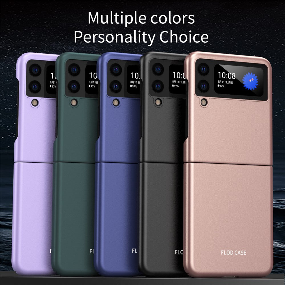 Ultra-thin Electroplating Hard PC Phone Case Cover for Samsung Galaxy Z Flip3 5G