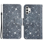 Mønstertryk All-round Beskyttelse Pung Stand Læder Telefoncover med Rem til Samsung Galaxy A32 5G / M32 5G
