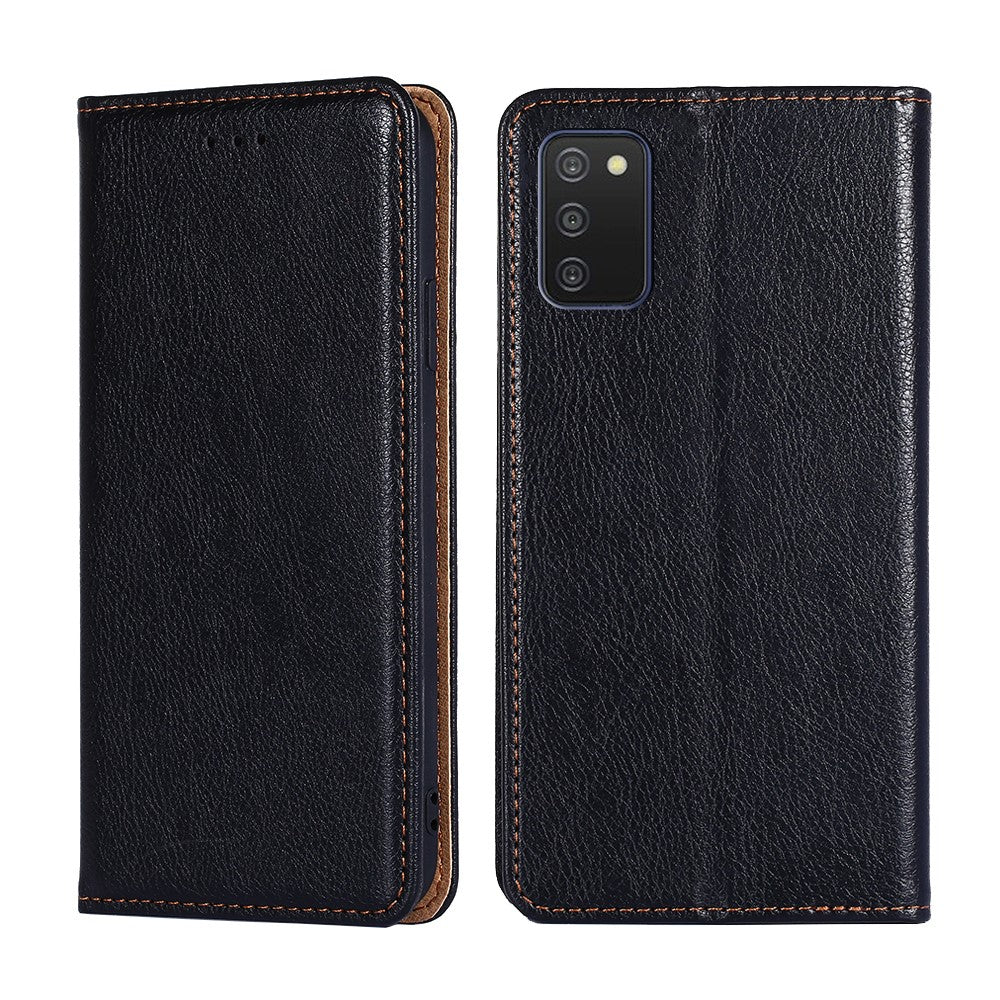 PU Læder Standpung Beskyttende Telefoncover til Samsung Galaxy A03s (164.2mm)