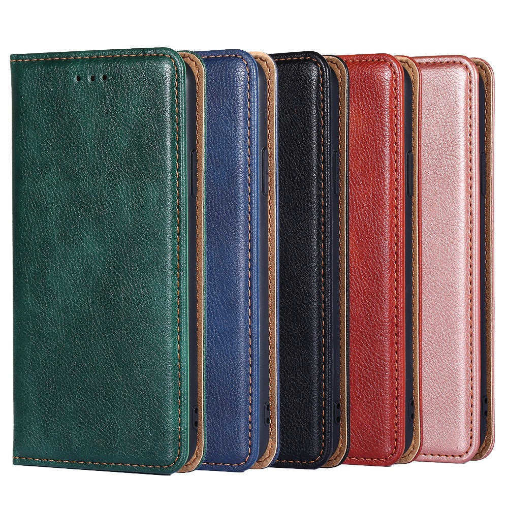 PU Læder Standpung Beskyttende Telefoncover til Samsung Galaxy A03s (164.2mm)