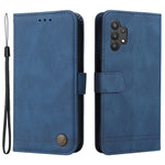 For Samsung Galaxy A32 5G / M32 5G Leather Wallet Cases Skin Touch Phone Cover Stand with Strap