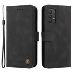 For Samsung Galaxy A32 4G (EU) Leather Wallet Cases Skin Touch Phone Cover Stand with Strap