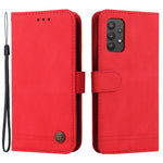 For Samsung Galaxy A32 4G (EU) Leather Wallet Cases Skin Touch Phone Cover Stand with Strap