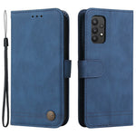 For Samsung Galaxy A32 4G (EU) Leather Wallet Cases Skin Touch Phone Cover Stand with Strap