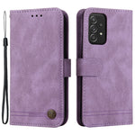 For Samsung Galaxy A52 5G / 4G / A12 Leather Wallet Cases Skin Touch Phone Cover Stand with Strap