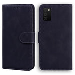 Stødsikkert beskyttende telefoncover i kvalitetslæder med stander og pung til Samsung Galaxy A03s (164,2 mm)