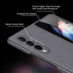 GKK Stylish Ultra Slim Full Protection Precise Cutout Hard PC Protective Phone Cover for Samsung Galaxy Z Fold3 5G