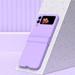 Flip Hard PC Case Anti-Drop Shock-Absorbed Phone Cover for Samsung Galaxy Z Flip3 5G