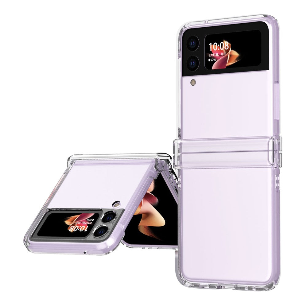 Flip Hard PC Case Anti-Drop Shock-Absorbed Phone Cover for Samsung Galaxy Z Flip3 5G