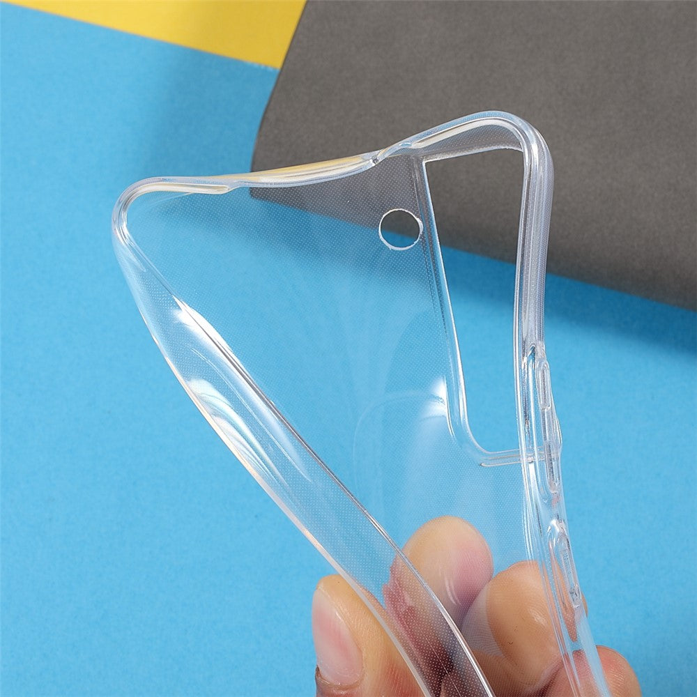 Scratch-Resistant Soft Clear TPU Phone Case for Samsung Galaxy S22+ 5G