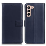 PU Leather Full Protection Wallet Stand Phone Case Shell for Samsung Galaxy S22 5G