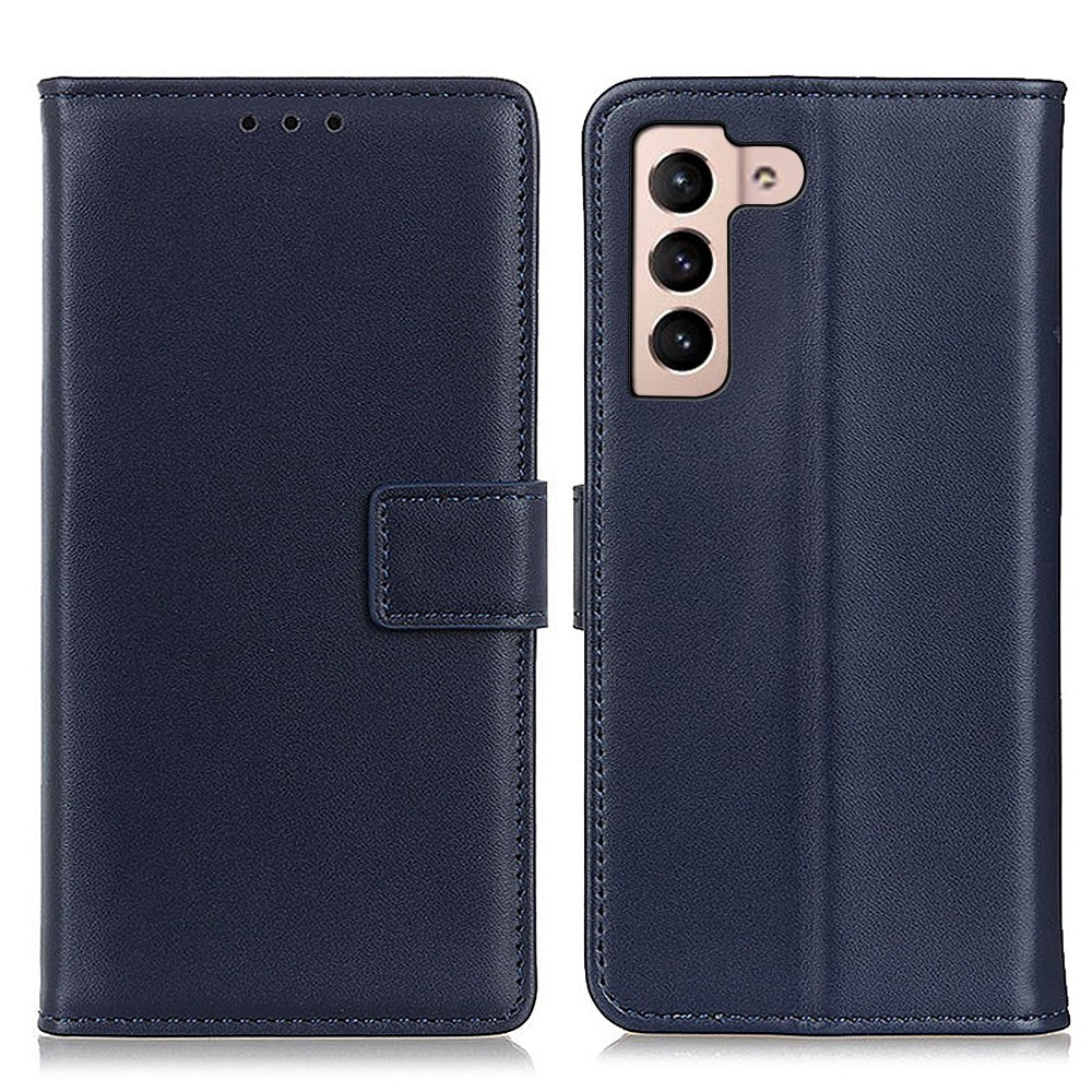 PU Leather Full Protection Wallet Stand Phone Case Shell for Samsung Galaxy S22 5G