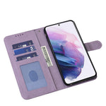 Tegnebogsetui i PU-læder med hjorte- og træprægning, stativ, sammenfoldeligt magnetisk cover til Samsung Galaxy A13 5G / A04s 4G (164,7 mm)