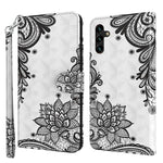 Folio Flip-plånboksfodral med 3D-mönstertryck i PU-läder och rem för Samsung Galaxy A13 5G / A04s 4G (164,7 mm)