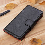 Split Leather Nappa Texture Wallet Stand Flip Protective Cover with Magnetic Closure for Samsung Galaxy S22+ 5G