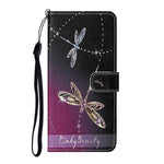 Pattern Printing Cross Texture Wallet Stand Leather Phone Case Protector for Samsung Galaxy S22+ 5G