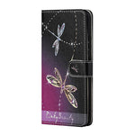 Pattern Printing Cross Texture Wallet Stand Leather Phone Case Protector for Samsung Galaxy S22+ 5G
