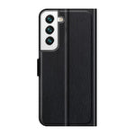 Quality PU Leather Wallet Case Litchi Texture Magnetic Closure Protective Stand Flip Phone Cover for Samsung Galaxy S22+ 5G