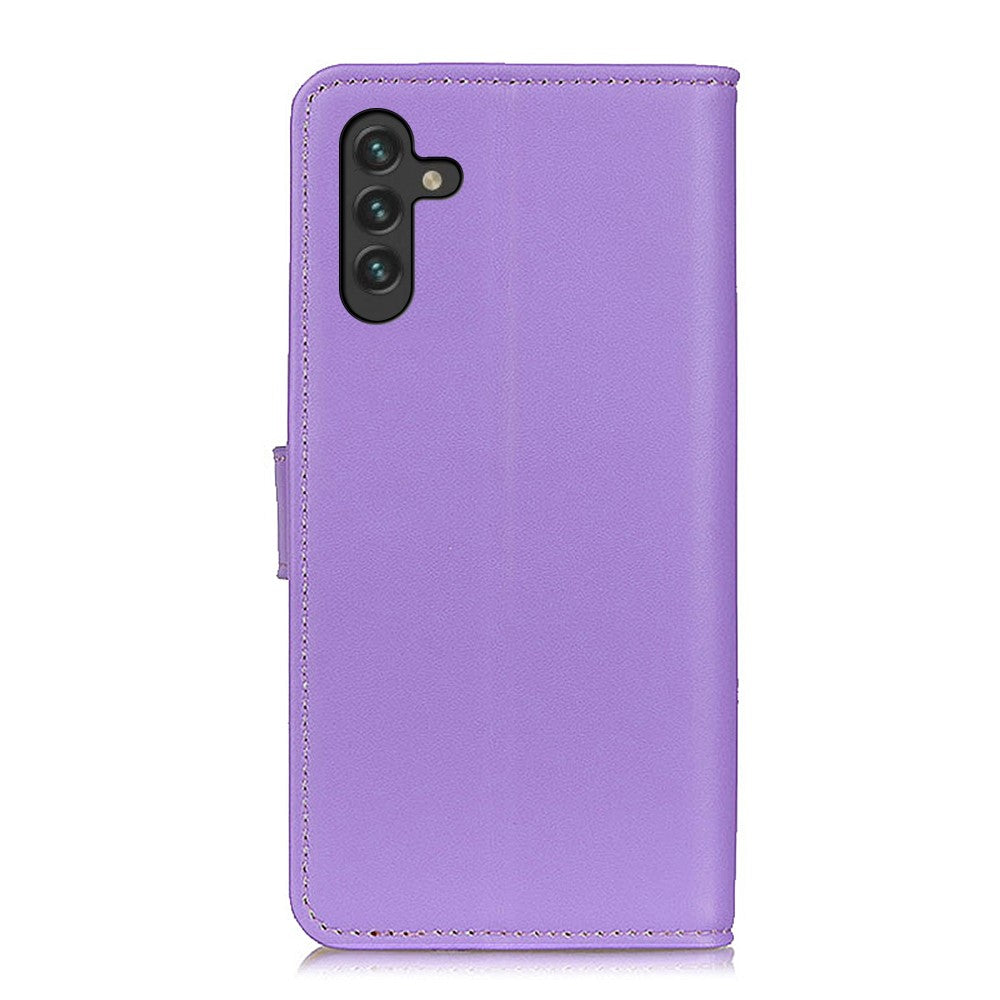 Magnetiskt spänne, stängning, plånboksfodral, läderfodral, invändigt TPU-mobilskal för Samsung Galaxy A13 5G / A04s 4G (164,7 mm)
