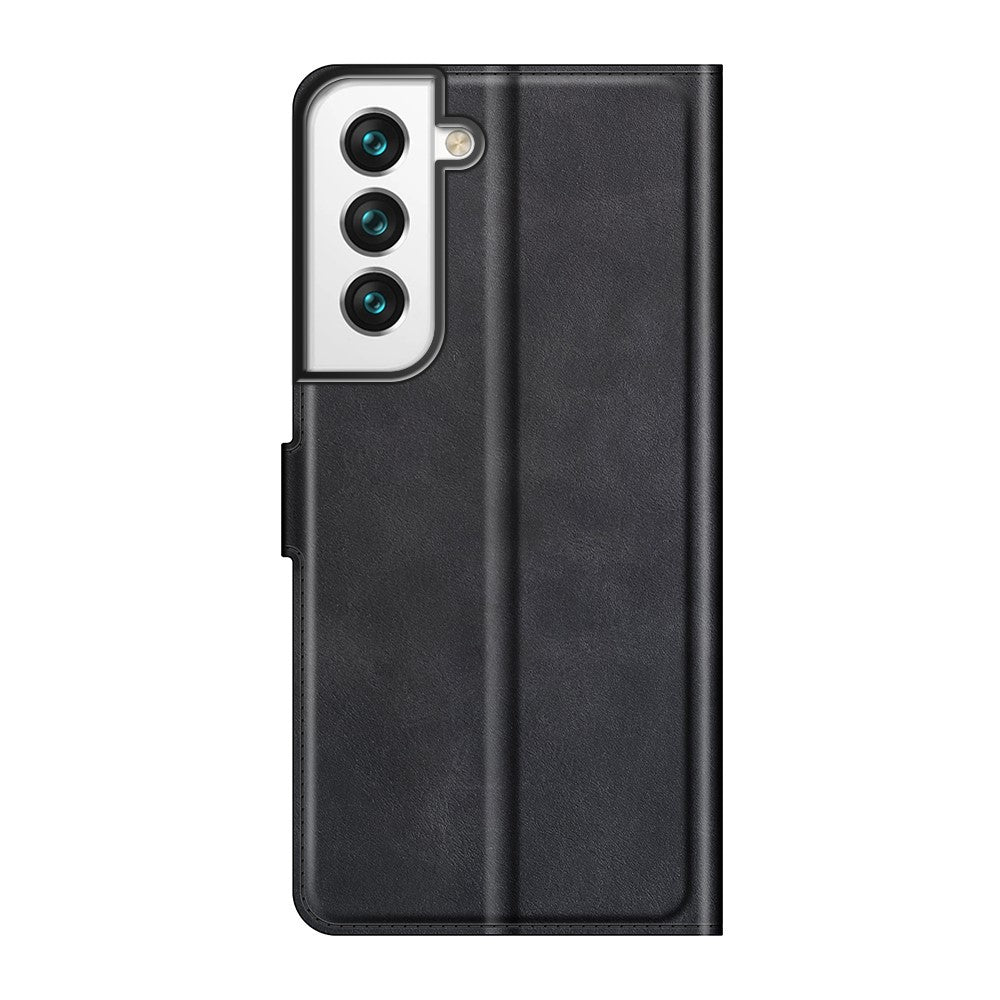 Fuldt beskyttende PU-læder TPU Pung Stander Telefon Flip Cover Etui til Samsung Galaxy S22 5G