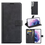 Fuldt beskyttende PU-læder TPU Pung Stander Telefon Flip Cover Etui til Samsung Galaxy S22 5G