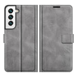Fuldt beskyttende PU-læder TPU Pung Stander Telefon Flip Cover Etui til Samsung Galaxy S22 5G