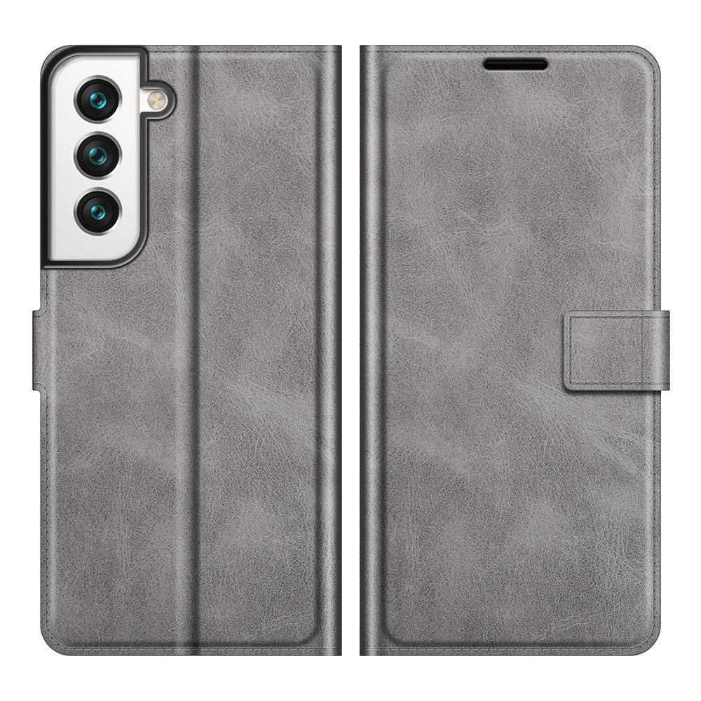 Heltäckande PU-läder TPU plånboksfodral till Samsung Galaxy S22 5G