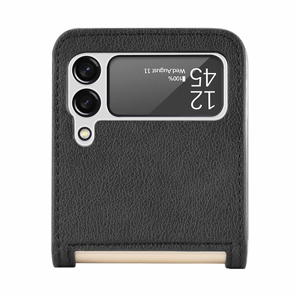 Slankt Letvægts Design med Kortlommer, Stilfuldt PU-læder Cover til Samsung Galaxy Z Flip3 5G