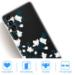 Mönstertryck IMD mjukt TPU smalt mobilskyddsskal för Samsung Galaxy A13 5G / A04s 4G (164,7 mm)