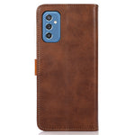 KHAZNEH For Samsung Galaxy M52 5G Magnetic Closure TPU+PU Leather Phone Case Wallet Stand Shockproof Phone Cover